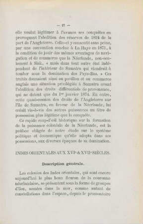 Indes orientales aux XVIe & XVIIe siècles