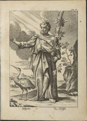 Illustration: Adjuto die Hülffe.