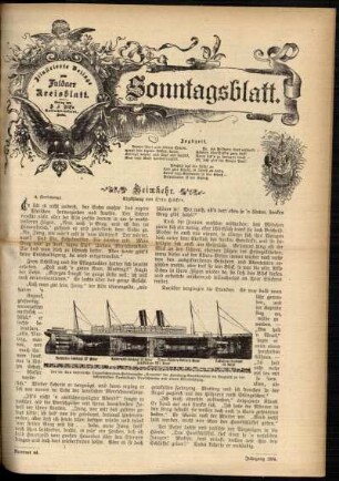 Ausgabe vom Sonntag, den 30. Oktober 1904.