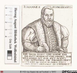 Bildnis Johannes Schneidewin (Schneidewein)