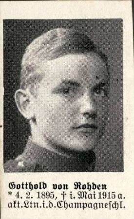 Rohden, Gotthold von