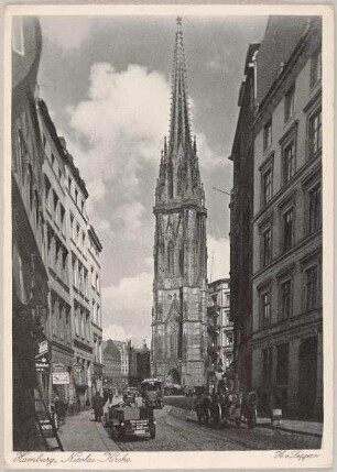 "Hamburg, Nicolai-Kirche"