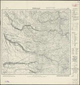 Meßtischblatt 3341 : Wölfelsdorf, 1919 : Wölfelsdorf. - Aufn. 1882, bericht. 1919. - 1:25000. - [Berlin]: Preuss. Landesaufnahme, 1919. - 1 Kt.