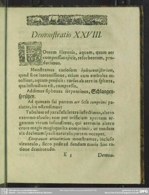 Demonstratio XXVIII.
