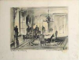 Entwurf zu "Die Entlassung" (1942)