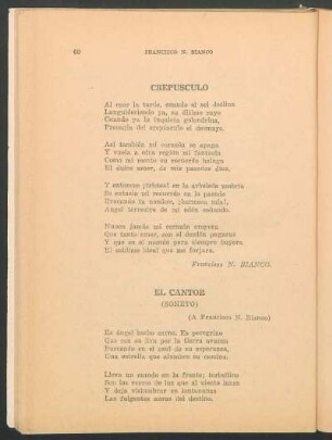 El cantor : (Soneto)