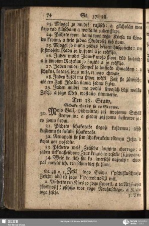 Ten 38. Staw