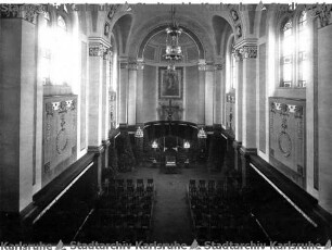 Beichel, Friedrich. Friedhofskapelle auf dem Hauptfriedhof
