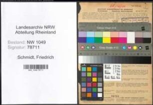 Entnazifizierung Friedrich Schmidt , geb. 09.08.1900 (Beamter)