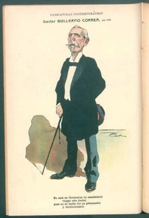Doctor Guillermo Correa : Caricaturas contemporáneas