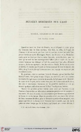 5: Pensées modernes sur l'art