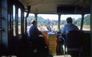 Pirmasens Einfahvorsignal Führerstand Schienenbus Baureihe 798 Lokführer Zugführer