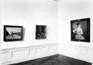 Blick in die Ausstellung "Von Delacroix bis Picasso - Ein Jahrhundert französischer Malerei" vom 04. Sept. 1965 - 20. Okt. 1965 in der Nationalgalerie