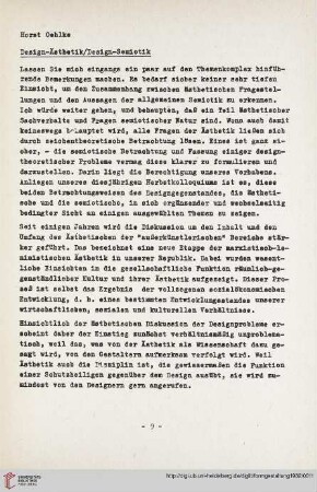 6: Design-Ästhetik/Design-Semiotik