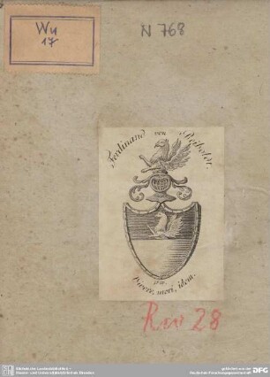 Exlibris: Ferdinand von Reiboldt