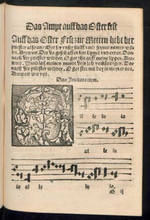 Das Invitatorium.
