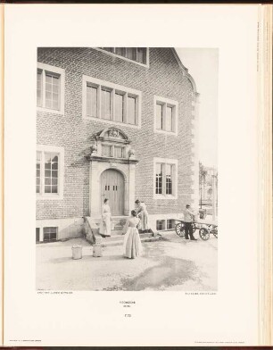 Irrenhaus, Berlin-Buch: Detail Kochküche (aus: Neubauten der Stadt Berlin, Bd. VII, 1908)