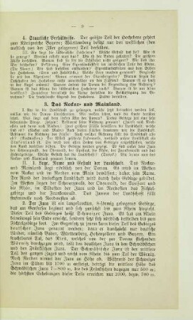 3. Das Neckar- und Mainland