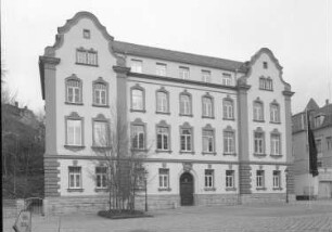Plauen, Theaterplatz 4. Vogtlandkonservatorium "Clara Wieck". Straßenansicht