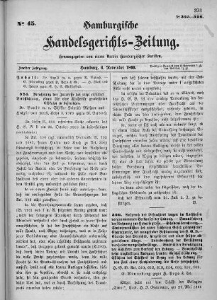 No. 45. 6. November 1869