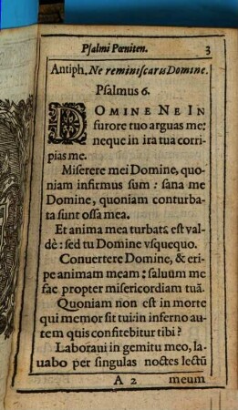 Preces Et Orationes Collectae, Pro Clero Avgvstano, ad vsum quadraginta horarum, tempore belli Turcici