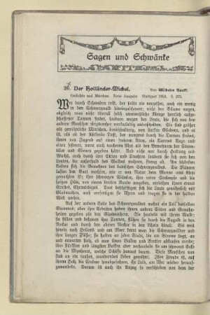 Sagen und Schwänke