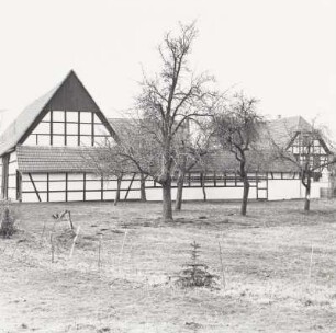 Pegau-Großstorkwitz, Vierseithof, um 1750