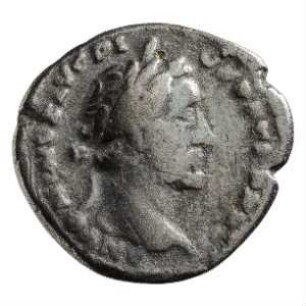 Münze, Denar, 153 - 154 n. Chr.
