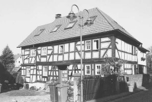 Wohnhaus, Fachwerk; Gelnhausen, Oberdorfstraße 18