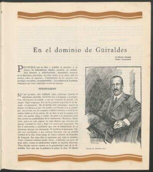 En el dominio de Güiraldes : Retrato de Martínez Labat