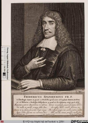 Bildnis Friedrich Spanheim d. J.