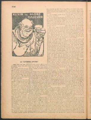 Elixir del padre Gaucher : Por Alfonso Daudet