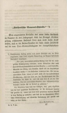 389-400 Lutherische General-Synode