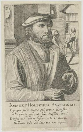 Bildnis des Iohannes Holbenus