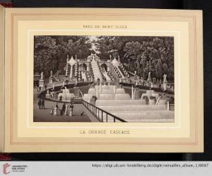 Parc de Saint Cloud. La grande cascade