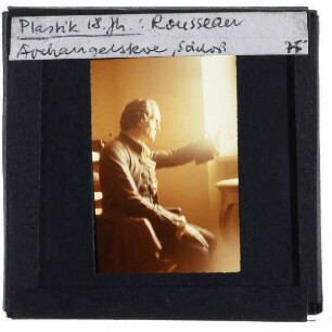 N.N., sitzender J. J. Rousseau