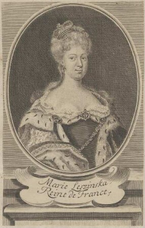 Bildnis von Marie Leszinska, Königin von Frankreich