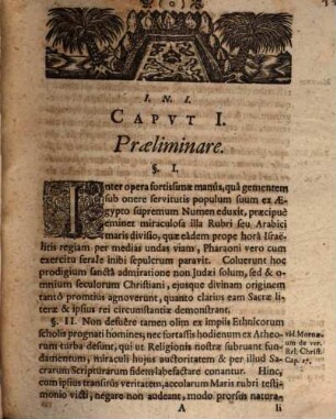 Diss. math. ad Exod. XIV. de quaestione: An tempore transitus Israelitarum per Mare Rubrum fuerit ordinarius refluxus seu detumescentia