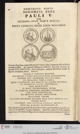 Numismata Poninumismata Aerea Pauli V. [...]
