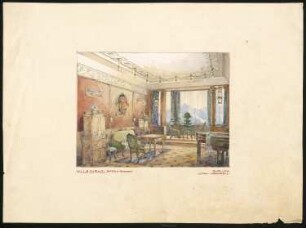 Villa Sirius, Baden-Baden: Ansicht des Salons