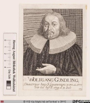 Bildnis Wolfgang Gundling