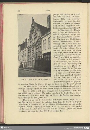 Haus in der Rue de Dixmude