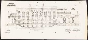 Berliner Dom: Ostansicht ca. 1:200