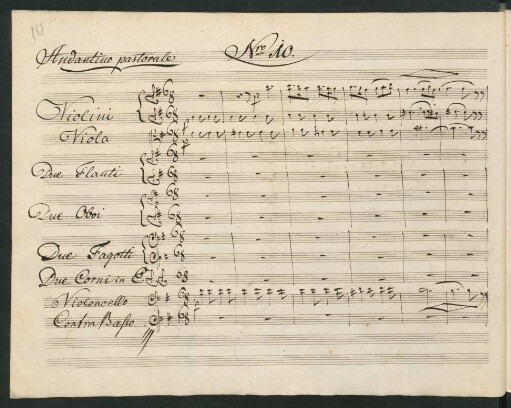Entr'actes; orch; e-Moll