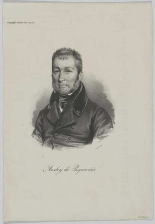 Bildnis des Pierre François Audry de Puyraveau