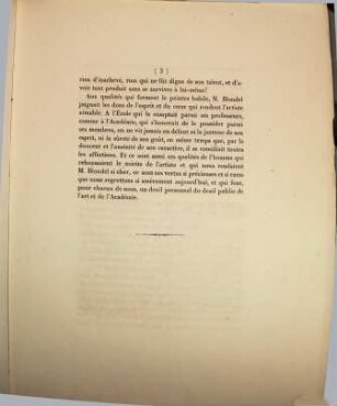 Funérailles de M. Blondel : Discours de M. Raoul-Rochette ... le lundi 13 juin 1853