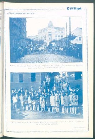 Vigo. - [Fotografía de] Los niños de las Colonias Escolares [...]