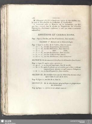 Additions Et Corrections