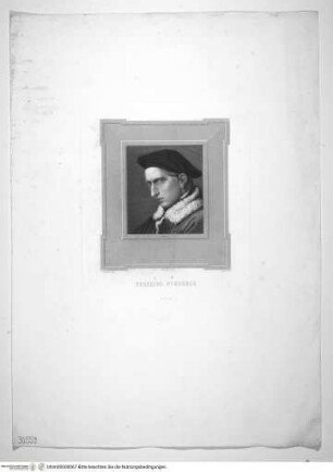 Portrait Friedrich Overbeck - Federigo Overbeck