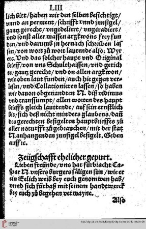 Geburtsbriefe